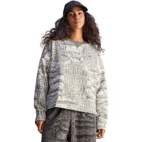 Resim adidas By Stella Mccartney Loose Kadın Sweatshirt Gri 