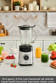 Resim Karaca Dijital Ekran İnox Smoothıe Blender 1800 W 
