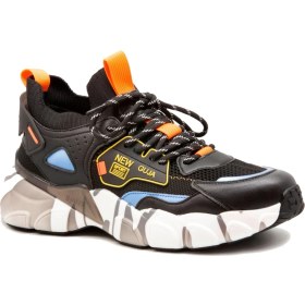 Resim Gedikpaşalı Guja Gj 568 Siyah Erkek Günlük Sneaker Casual 