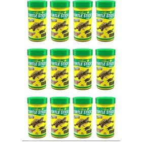 Resim Ahm Turtle Sticks Green Food Kaplumbağa Yemi 12 x 100 ML 