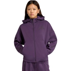 Resim adidas Z.N.E. Full-Zip Kadın Mor Günlük Stil Eşofman Üstü KC4569 