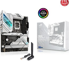 Resim ASUS Rog Strıx Z690-a Gamıng Wıfı Ddr5 Hdmı-dp Pcıe 16x V5.0 1700p Atx 