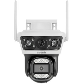 Resim Avenir Av-s302 4mp 4mm Çift Kameralı Wifi Ptz Kamera 
