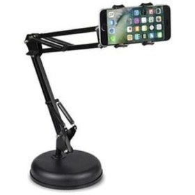 Resim TEKNOSELL90 Siyah Standlı Masa Üstü Metal Gövde Telefon Tutucu Vocal Stents V-20150 