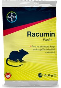 Resim Bayer Racumin Pasta Fare Sıçan Zehiri 100 G 