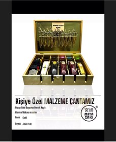 Resim Astra El Yapımı Mdf Kuaför Makas Ve Makine Standı Kapaklı 