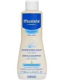 Resim Mustela Gentle Shampoo Bebek Özel Saç Şampuanı 500 ML 