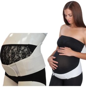 Resim Renas Store Hamile Bel Destek Bandı 249 Beyaz 