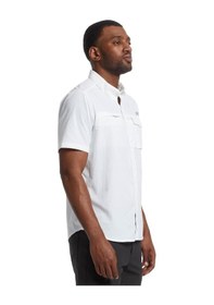 Resim Columbia Wild Cast Short Sleeve Shirt Erkek Kısa Kollu Gömlek Fo0621 Beyaz 