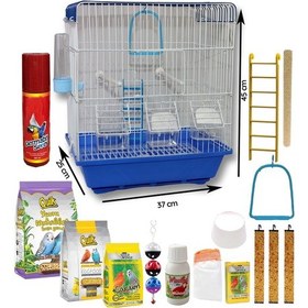 Resim Usmtekno Full Kuş Kafesi Seti 