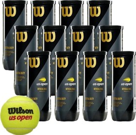 Resim 12 Kutu Us Open Tenis Topu Vakum Ambalajda WRT106200 