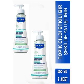 Resim Mustela Stelatopia Lipit Yenileyici Krem Pompalı Şişe 300 Ml 2 Adet 