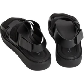 Resim Calvin Klein SQ MOLDED SANDAL WEB Siyah Kadın Sandalet 