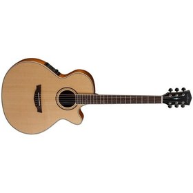 Resim Cort Pw470-Ns Elektro Akustik Cutaway Gitar Folk Kasa Parkwood 