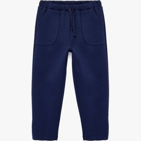 Resim Koton Beli Bağcıklı Cep Detaylı Pamuklu Basic Eşofman Altı Lacivert 6smb40034tk Lacivert 