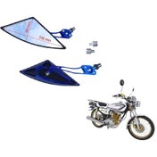 Resim Arora Cg 100 Modifiye Sport Ayna Mavi Renk Ayna Takim 