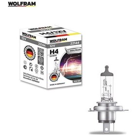 Resim Wolfram 12V H4 Ampul 60 55W P43T Standart Germany N11.274 