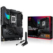 Resim ASUS ROG STRIX X870-F GAMING WIFI AMD X870 Soket AM5 DDR5 8000+(OC)MHz ATX Gaming (Oyuncu) Anakart 