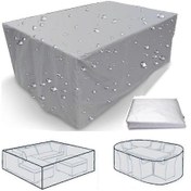 Resim 75 Boyut Su Geçirmez Dış Mekan Veranda Bahçe Mobilyası Kılıfları Yağmur Kar Sandalye Kılıfları P20250110488 231x231x30cm Diğer 