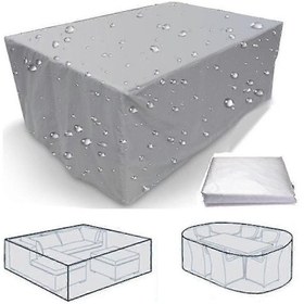 Resim 75 Boyut Su Geçirmez Dış Mekan Veranda Bahçe Mobilyası Kılıfları Yağmur Kar Sandalye Kılıfları P20250110488 231x231x30cm Diğer 