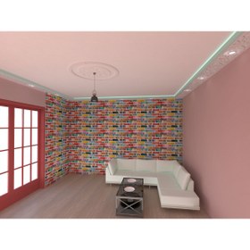 Resim MOTİFPİYER Lamba Tavan Göbeği-Yuvarlak-41-86cm-Dış Çitalı 