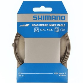 Resim shimano Sıl-tec Yol Fren Teli 1.6x2050mm 1 Adet 