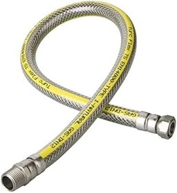 Resim Doğalgaz Flex Bağlantı Hortumu Gaz Flexi 125 Cm 