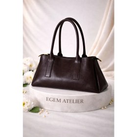Resim Egem Atelier Modern El ve Omuz Kol Çantası 