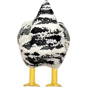 Resim Dofolink Beyaz Kauçuk Tavuk Popoyu Mıknatıslı Buzdolabı Sticker - Komik Dekoratif Ev Aletleri 1 Adet 