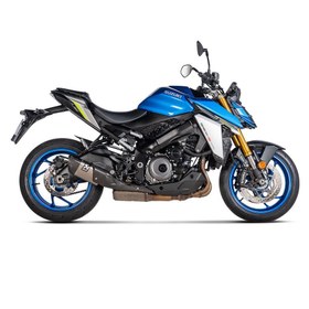 Resim AKRAPOVIC S-S10SO19-HAPT SUZUKI GSX-S 1000 GX (24) SLIP-ONLINE (TITANIUM) EGZOZ 