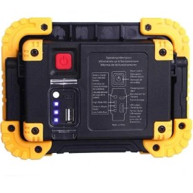 Resim Cryfox 750 Lümen Powerbank Şarjlı Işıldak 