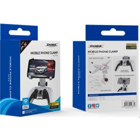 Resim Dobe Ps5 Dualsense Joystick Için Cep Telefonu Klipsi Tutucu 