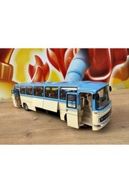 Resim scntoys Mercedes Benz Diecast Otobüs Sesli Işıklı 25CM Şehirler Arası Mercedes Nostaljik Otobüs METAL 