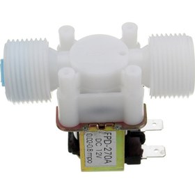 Resim Guangdong Spirit Pratik Plastik Elektrikli 12V Su Solenoid Valfı Dc 3/4 