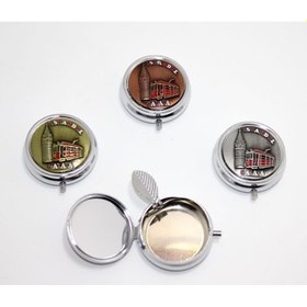 Resim Galata Kabartmalı Yöresel Tekli Küllük Kutusu 