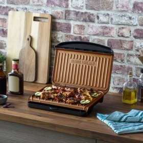 Resim Russell Hobbs George Foreman Fit Izgara Bakır(Copper) Kontakt Izgara 
