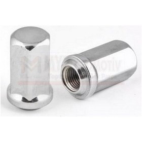 Resim Bıjon Somunu Kromajlı Ekstra Uzun R12 