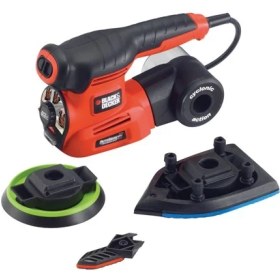 Resim Black & Decker KA280K-QS 220W Çok Amaçlı Zımpara Zımpara (Üçgen, Eksantrik, Titreşim) 