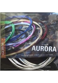 Resim Aurora 0.22 Divan Bağlama Teli Beyaz Bambamlı 