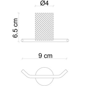 Resim Fn-70101 Krom & Siyah Askılık Renkli 