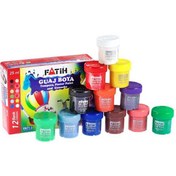 Resim Fatih Guaj Boya Karton Kutu Şişe 25 ML 12 Renk 50420 