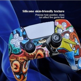Resim Ankatek Silikon Şapka Ps5 Koruyucu Kapak Gamepad Kılıfı Adet 21+2 Ev İçin Ultra Hafif 