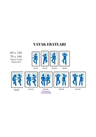 Resim Alez Takımı Sıvı Geçirmez 3 Parça %100 Pamuk Kapitoneli Kahve Tek Kişilik 