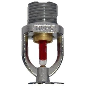 Resim yeni Non Ul Sarkık Tip Yangın Sprink Krom 68 C Kırmız 1/2 Sr Onaysız 