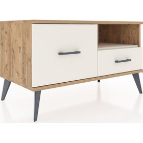 Resim Hyperion Şifonyer Tek Raflı 2 Çekmeceli 88x44x48 Çam-aytaşı Aytaşı 
