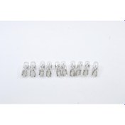 Resim 12V 2W Dipsiz T5 Ampul 10 Adet Gösterge Kadran Ampulü 