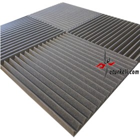 Resim Türkeli Zigzag Akustik Ses Yalıtımı Süngeri 40MM 100X100 