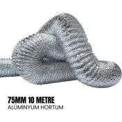 Resim Shuıvan Dizel Isıtıcı 75MM Flexible Hava Hortumu 10 Metre - Alüminyum 