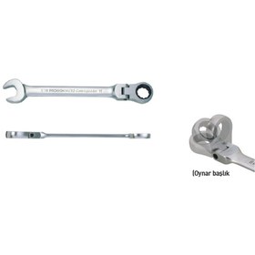 Resim Proxxon 23056 Mafsallı Cırcırlı Kombine Anahtar 19mm 