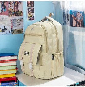 Resim Çok Gözlü Su Geçirmez Suluklu Ortopedik Sırt Çantası Model 26 